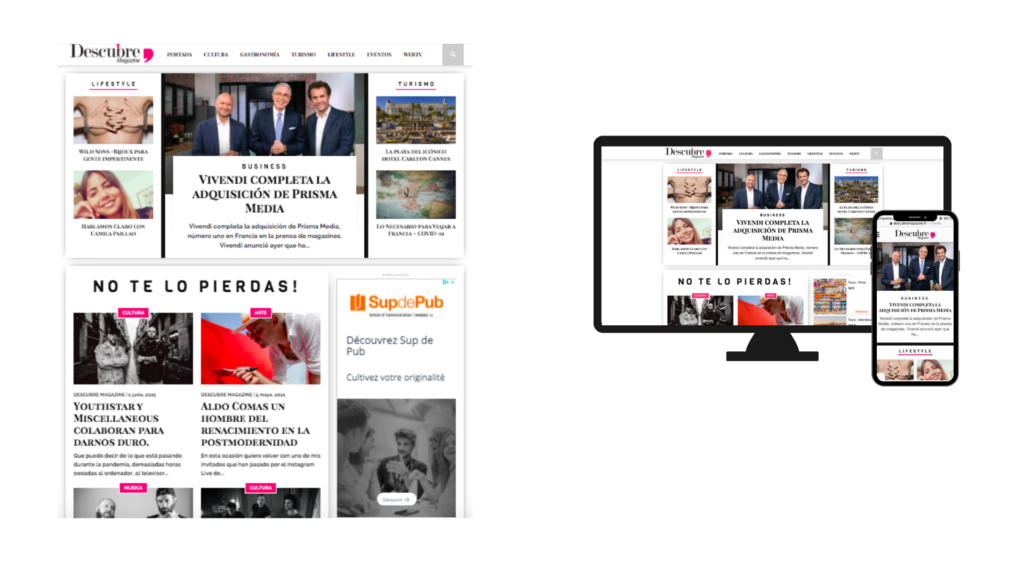 DMP GROUPE HOLDING - BUREAU PRESSE